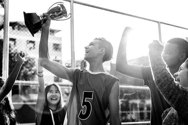 Victoire succès guérison physio sport training